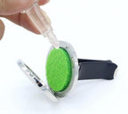 Regular Size (Bird of Love) Stainless Steel 7 pads and 1 Essential Oil.