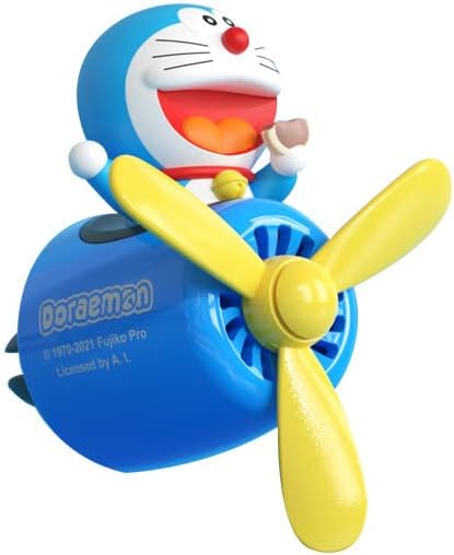 DAYUJIAN Cute Car Diffuser - Rotating Propeller Air Outlet Vent Fresheners, Aromatherapy Ornament, Air Freshener for Cars