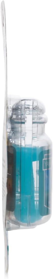 Yankee Candle Car Jar Ultimate, Bahama Breeze, Hanging Auto Air Freshener Odor Neutralizer for Long Lasting Tropical Scent in Cars and Small Spaces, 0.96 Ounce (Pack of 2)