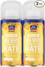 Glodway Whole Car Air Refresher Spray,Odor Eliminator Eliminates Strong Vehicle Odors,Lemon Scent-6 Ounce Spray Bottle (Plack of 2)
