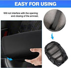 Autorder Center Console Cover for 2023 2024 2025 Kia Sportage Accessories Armrest Cover Anti-Scratch Middle Console Pad Leather Armrest Protector