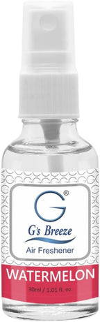 G's Breeze Watermelon Air Freshener – Fruity, Juicy & Sweet Watermelon Aroma for Home, Car, or Office - Fresh, Invigorating Scent That Creates a Vibrant Atmosphere with a Touch of Summer Freshness