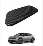 Autorder Center Console Cover for Kia EV6 2022-2025 2026 Accessories Carbon Fiber Armrest Cover Anti-Scratch Middle Console Pad Leather Armrest Protector