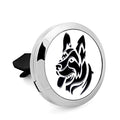 Regular Size (German Shepherd) 30 mm Stainless steel, 1 essential Oil and 7 pads.
