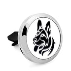Regular Size (German Shepherd) 30 mm Stainless steel, 1 essential Oil and 7 pads.