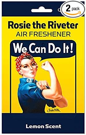 Accoutrements Rosie The Riveter CAR AIR FRESHENER (Pack of 2)