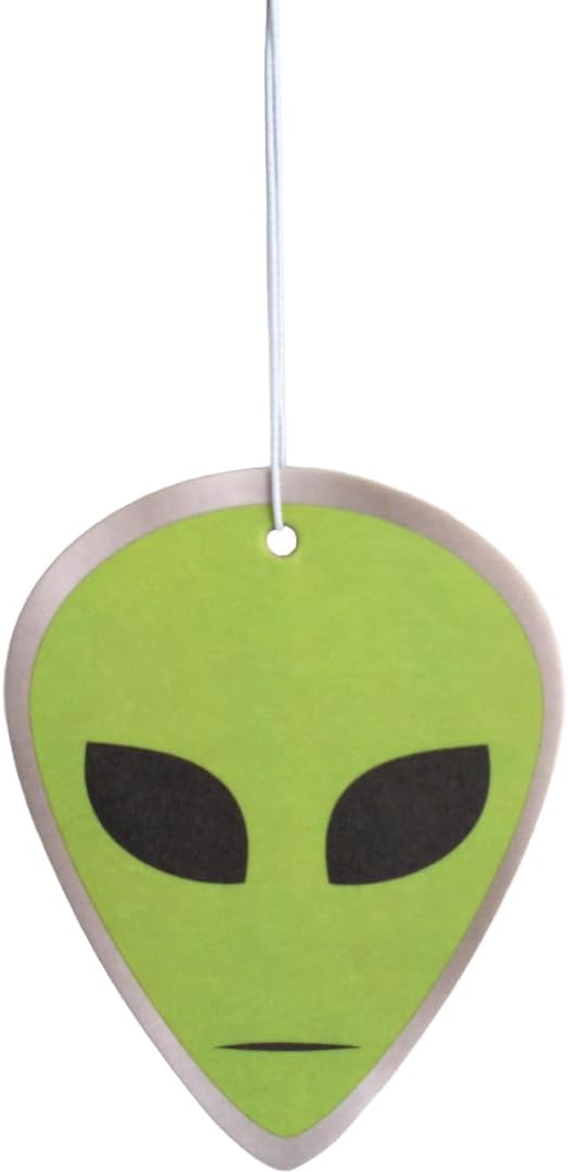 Alien Head Air Freshener/Green & Black Hanging Car Air Freshener