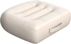 Adult Car Booster Seat Cushion/office chair cushion with Carry Handle Angle Lift Seat Cushion Imitation PU breathable fabric More comfortable and beautiful,for/car/office/wheelchair seat cushion/milky