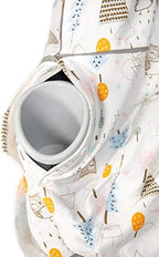 Niko Easy-Wash Children's Car Seat Cover & Liner - 100% Cotton Jersey - Owl Cream/Multi - Fits Most Toddler Car Seats - Universal Fit - Waterproof SEAT Bottom - Machine Wash and Dry