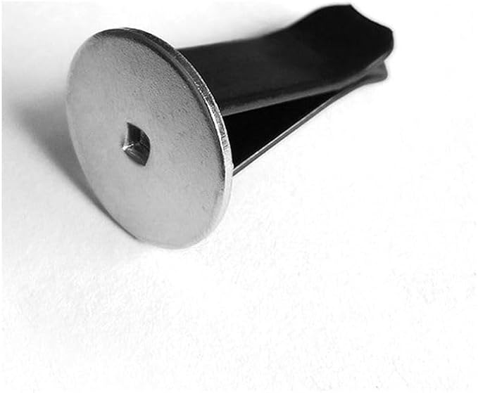 20 Pcs Black Metal Round Head Car Air Vent Clips Auto Freshener Clips Cars Air Conditioner Car Outlet Perfume Clips Air Fresheners Interior Accessories