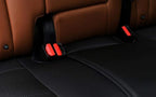 1 Pack Scalable (Adjustable Length (49-55'') Back Seat Cover Car Seat Cover Seat Protector Rear Seat Bottom Cover Fits 90% of car - for Seat Bottom Only (Black - Rear seat)
