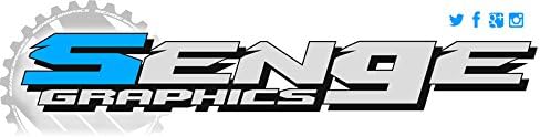 16eDRIVE Fly Racing Pink Senge Graphics Kit Compatible with Stacyc