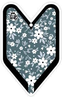 YLFS60 JDM Treefrog Fresh Squash Scents Air Freshener, Floral Black, 1 Box, 24 Piece