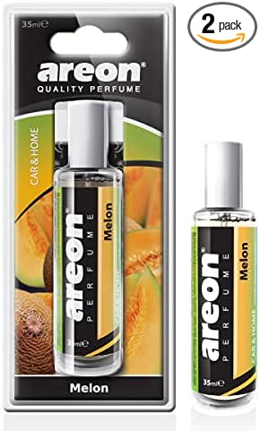 Areon CAR Perfume 35 ml I Car & Home Air Freshener Spray I Melon Scent I (Pack of 2)