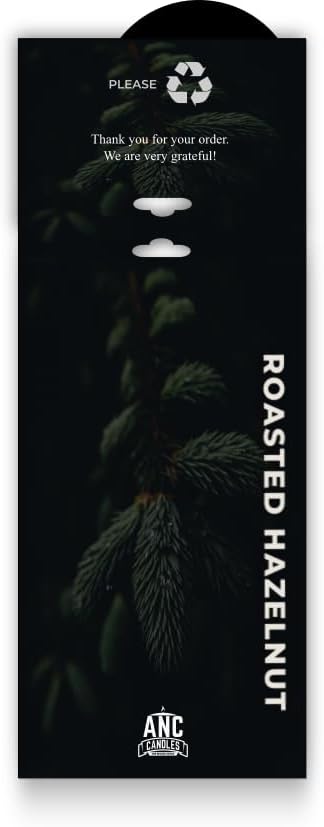 Roasted Hazelnut Car Air Freshener With Odor Eliminator.