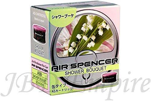 Eikosha AIR Spencer [ Made in Japan ] CS-X3 CSX3 A/S AS Cartridge Freshener JDM ((A98) Shower Bouquet)