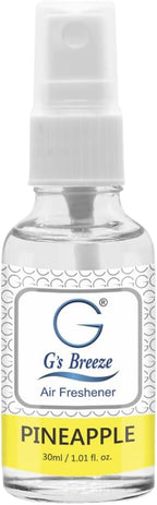G's Breeze Pineapple Air Freshener – Juicy and Refreshing Tropical Aroma – Ideal for Home, Car, or Office – Infuse Your Space with the Sweet, Zesty Fragrance of Fresh Pineapple