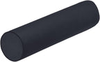 Memory Foam 26x6 Neck Pillows for Sleeping, Neck Pain Relief, Side Back Stomach Sleeper, Car or Office Chair Sofa,Support Cervical Pillow with Soft Velvet Pillowcase (Black)