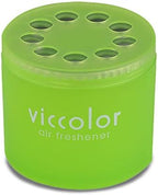 2x Round Can Style 2.5" Diameter, 2.128" Height Shampoo Scent VicColor Air Freshener Odor Smell Eliminator Deodorize For Interior Indoor Car Vehicle Bathroom Restroom Home Office Universal
