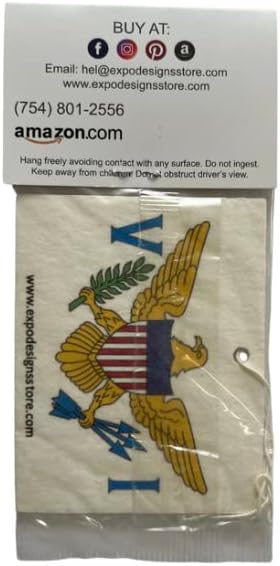 Virgin Islands Flag Air Freshener
