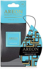 Areon Premium Quality Perfume/Cologne Cardboard Car & Home Air Freshener, Aquamarine (Pack of 12)