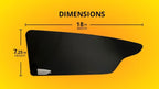 Limo Tint Sun Visor Sunshade Extender for Car Window Windshield Sun Shade Anti-Glare Car Sun Visor Protects from Sun Glare, Snow Blindness, UV Rays, Universal for Cars, SUVs, Trucks 1 Pack