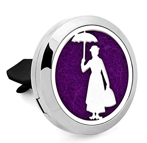 Regular Size (Mary Poppins) Stainless Steel, 1 Essential Oil, 7 Pads.