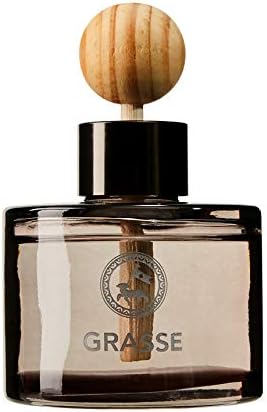 Bullsone Grasse Diffuser, Natural Car Air Fresheners, Luxury Car Perfume - Pear & Freesia Scent (2 Pack)