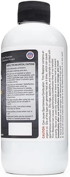 Solution Finish - Fusion Grey Trim Restorer - Restores Faded Grey Plastic Exterior Trim to Like-New Finish - No-Wet Matte Finish, Silicone-Free - 12 oz