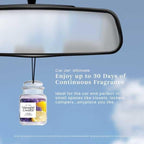 Yankee Candle Car Air Fresheners, Hanging Car Jar Ultimate, Neutralizes Odors Up To 30 Days, Lemon Lavender, 0.96 OZ (Pack of 4)