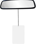 Custom Air Freshener for Car, Personalized with Pictures Text Logo Bulk, Double Sided, for Bathroom Bedroom Hanging Ornaments Birthday Christmas Gift, 1PC Blank White - Rectangular