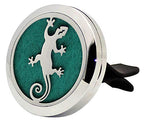 Regular Size (Gecko) 30mm Stainless Steel, 7 pads and 1 Essential Oil.