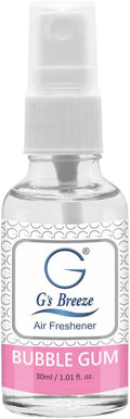 G's Breeze Bubble Gum Air Freshener - Fun, Playful, Candy Like Fragrance with Nostalgic Sweetness - Oil Burner Compatible - Revitalizing, Long-Lasting Cheerful Spray for Home, Office or Car