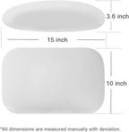 Lumbar Support Pillow Summer Decorative for Car Soft Bling Accessories Sparkly Diamond Rhinestone for Women Girls, Universal Office Chair Lower Back Cushion Rubber Black