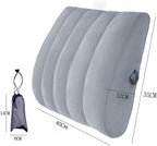RCFINE Lumbar Pillow Air Inflatable Pillow for Lower Back Lumbar Support Portable Back Pillow for Office Chair Car Seat Cushion