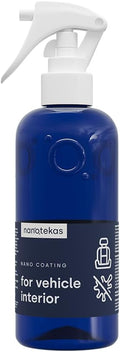 Professional Ceramic Nano Coating for Vehicle Interior - Long-Lasting Hydrophobic Protectant for Upholstery & Leather - Repels Dirt, Spills, & Moisture - Perfect for Fabric, Velour and Suede 8.45oz