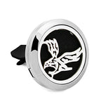 Regular Size (Eagle) 30mm Stainless Steel with 7 pads and 1 essential oil.