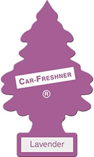 LITTLE TREES Car Air Freshener | Hanging Paper Tree for Home or Car | Lavender | 6 Pack