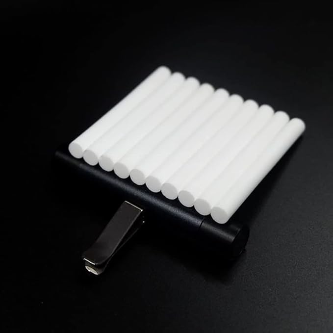 30 Packs Car Diffuser Refill Sticks for Car Diffuser Vent Clips, 2.75 X 0.27 Inch Absorbent Refill Replacement Wick, Humidifier Sticks Filter Replacement Wick