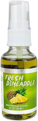 Concentrated Air Freshener Spray 1 oz. Glass Bottle - Choose Your Scent (Fresh Pineapple)