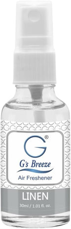 G's Breeze Linen Air Freshener - Crisp, Clean Fragrance with Cotton & Floral Notes - Inviting & Fresh Scent for Any Space - Long-Lasting Freshness - Ideal for your Home, Offices & More