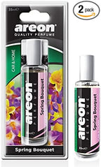 Areon CAR Perfume 35 ml I Car & Home Air Freshener Spray I Spring Bouquet Scent I (Pack of 2)