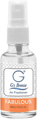 G's Breeze Fabulous Air Freshener - Luxurious, Floral & Fruity Essence - Long-Lasting Fresh Scent - Elegant & Portable, Sophisticated Aroma Anywhere You Go - Warm Fragrance for Home, Car and Office
