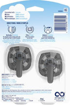 Febreze Car Air Fresheners, Linen & Sky, Odor Fighter for Strong Odors Car Vent Clips (2 Count)