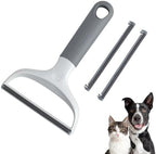 Evercare Duo Pet Hair and Lint Remover with 2 Refills, Dual-Sided Comb for Removing Pet Hair and Lint from Clothing and Furniture White