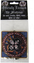 CD Visionary Single Hanging Air Freshener in Kiss Album Cover Design - Rock and Roll Over