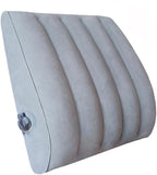 RCFINE Lumbar Pillow Air Inflatable Pillow for Lower Back Lumbar Support Portable Back Pillow for Office Chair Car Seat Cushion