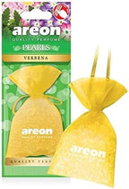 AREON Pearls I Car & Home Hanging Air Freshener I Quality Perfume I Verbena (Pack of 3)