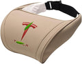 Car Headrest Neck Pillow Support Memory Foam Ergonomic Design Accessory for Driving Seat Fatigue Relief Compatible with Model S X 3 Y & Cybertruck - 1 Piece