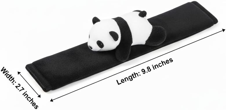 Seat Belt Cover Pad, Soft Seatbelt Cover for Shoulder Comfort, Universal Seatbelt Cushion for Kids and Adults-2 PCS